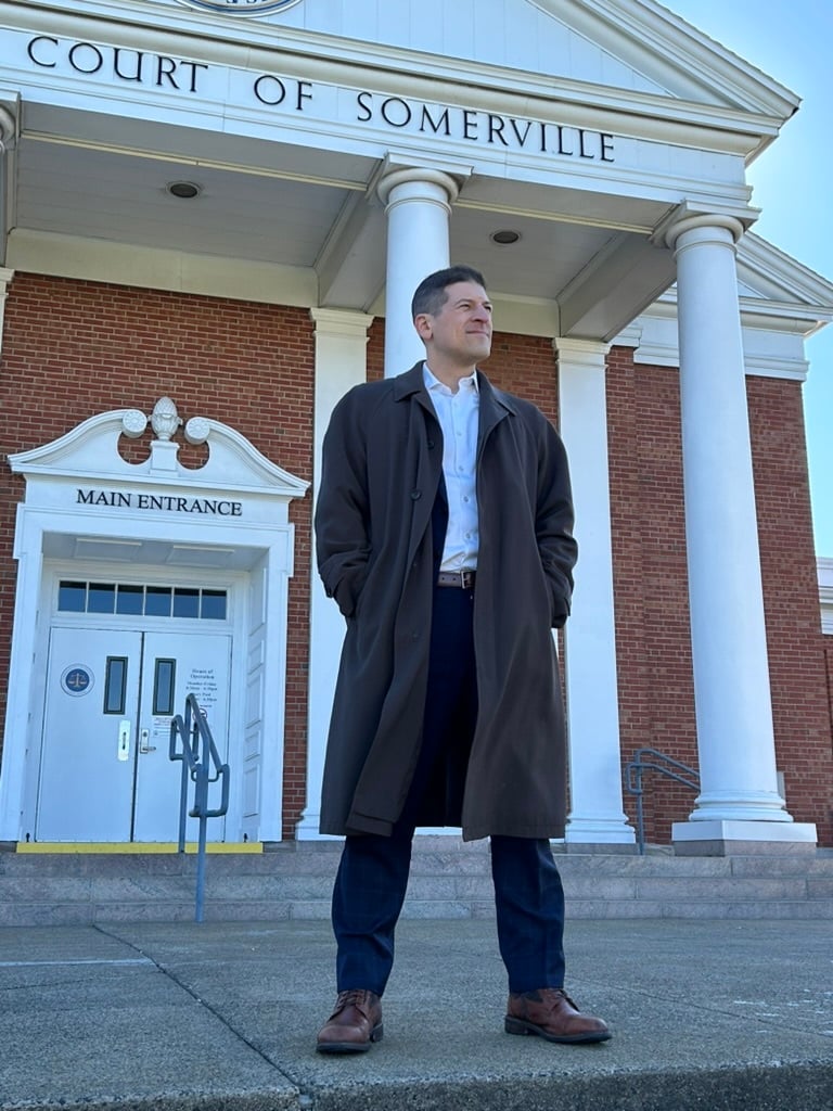 Best - Raincoat on Courthouse Steps 1