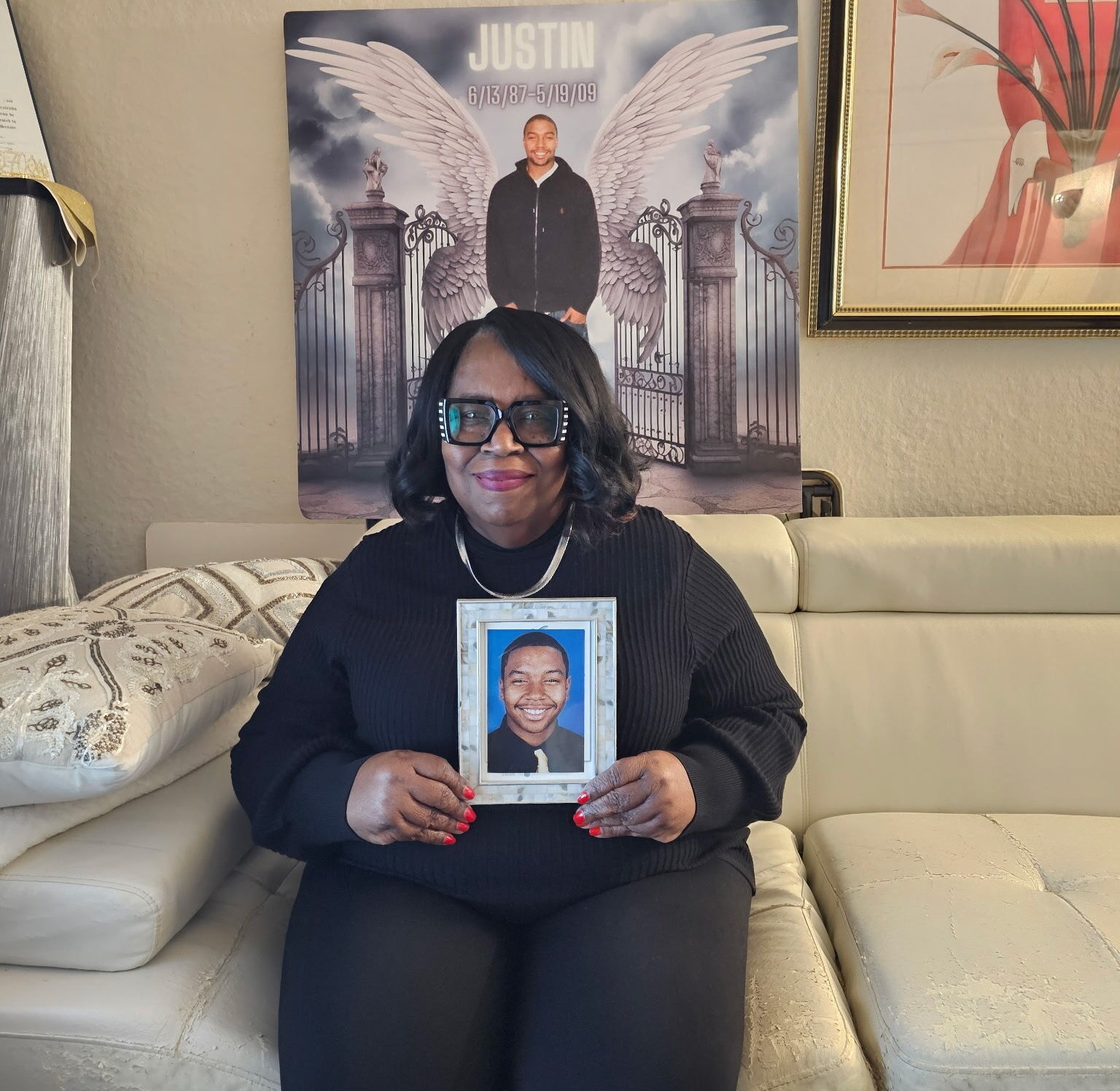 Victim Photo - Denise Cosby with Justin