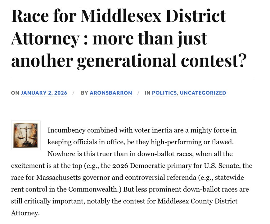 david solet for middlesex DA